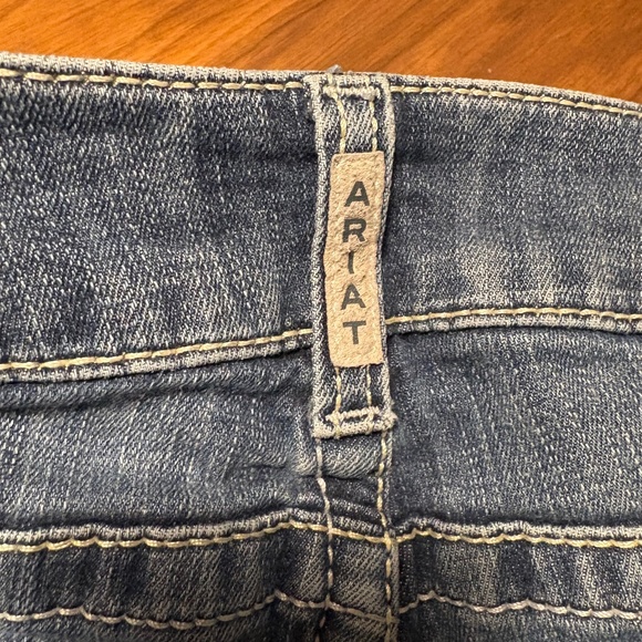 Ariat Women's Straight Leg Jeans - Blue - Picture 4 of 6